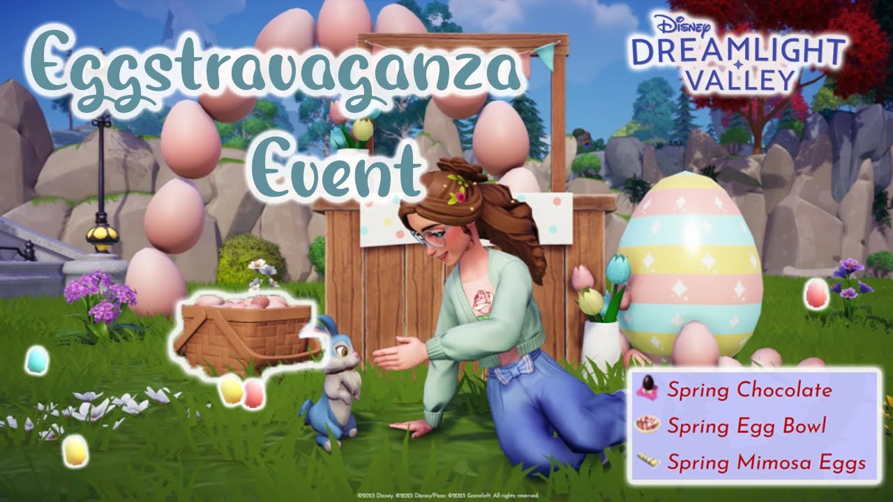 DISNEY Dreamlight Valley Eggstravaganza Event🐰 Everything About the