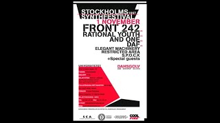 FRONT 242 - Live at  Stockholm Synth Festival. (01-November- 1997)  [ [ [ FULL SHOW ] ] ]