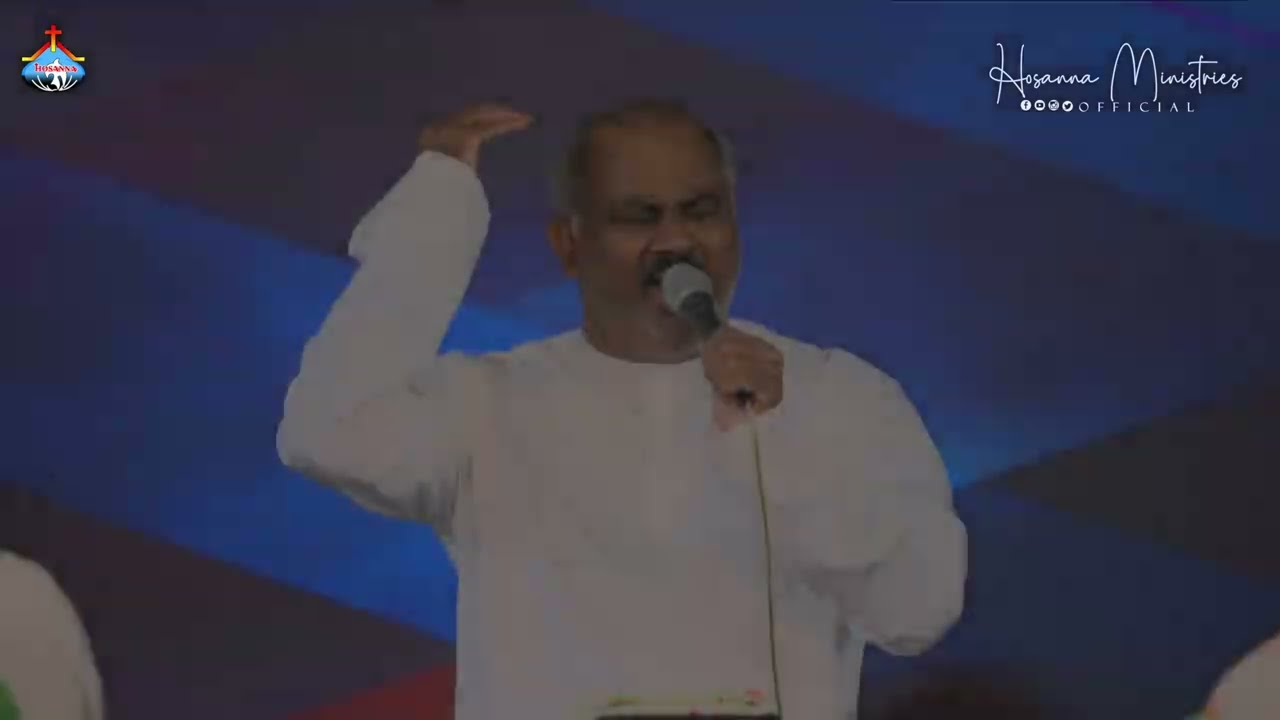 Saswathamainadi       Hosanna Ministries Live Song PasJOHN WESLEY Anna