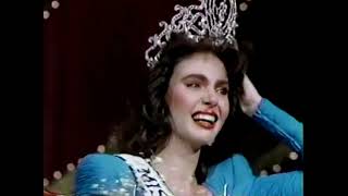 Miss Universe 1986 Crowning