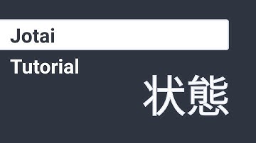 Jotai Tutorial - Better than Recoil?