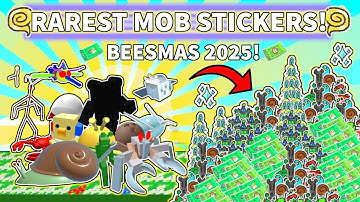 🐳 The Rarest Mob Sticker Drops in Bee Swarm Simulator 2025!
