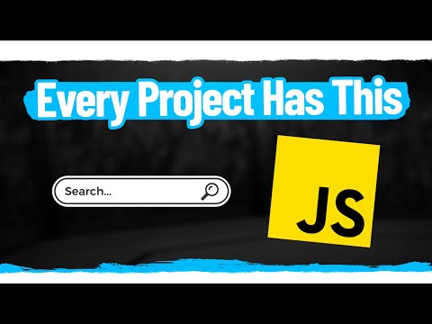 How To Create A Search Bar In JavaScript