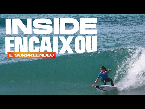 Inside Encaixou e Surpreendeu! - Altas Ondas em Floripa #surf #surfing #waves #morrodaspedras