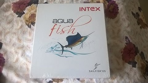 333) Teaser-Intex Aqua Fish Sailfish OS smartphone unboxing