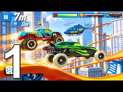 Hot Wheels Race Off - Gameplay Walkthrough Part 1 - Rip Rod & Dawgzilla Car Maxed (iOS, Android)