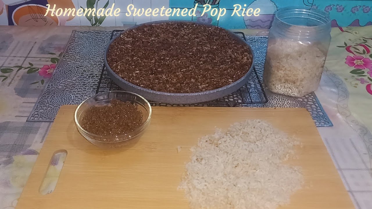 Gawin mo ito sa panis na kanin,From Scratch to a delicious Sweetened