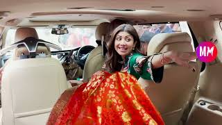 Shilpa Shetty And Raj Kundra Taking Ganpati Idol To Their Home