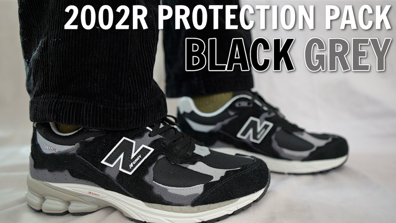 ONE OF THE BEST COLORWAYS? - New Balance 2002R Protection Pack Black Grey  Review & On Feet