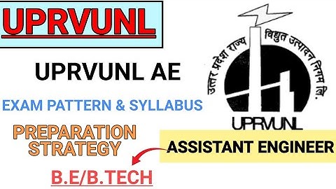 UPRVUNL AE 2022 PREPARATION STRATEGY || EXAM PATTERN & SYLLABUS @Railwaysengar