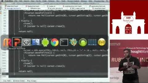 Sending out an SMS: Ruby Stings! by Habibullah Pagarkar and Chandan Jog