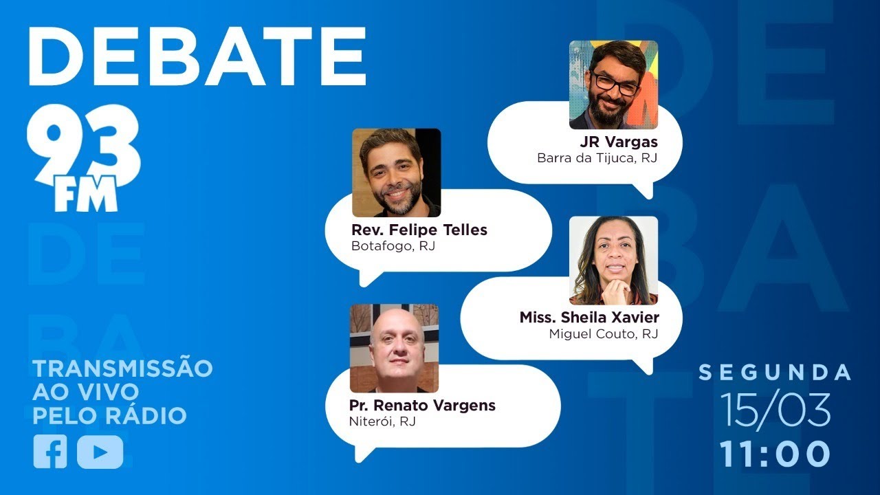 Deus - Por que Deus se arrependeu de ter feito o homem? - Debate 93 - 15/03/2021