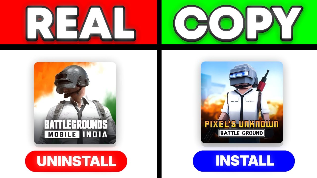I Played PUBG & BGMI Copycat Games from Play Store! 😂