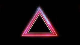 RED NEON TRIANGLE | glowing effects | Loop Video | After Effects Editing #shorts