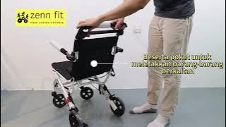 Aluminium Lightweight Wheelchair (Kerusi Roda) Suitable Carry to Flight