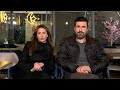 الفنان خالد القيش والفنانة ميسون أبو أسعد في مساء العربية 