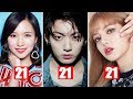 Blackpink Lisa Vs BTS Jungkook Vs Twice Mina Childhood/Transformation From 1 To 21 Years Old
