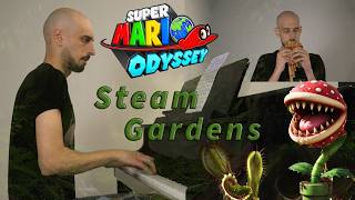 Steam Gardens — Super Mario Odyssey [v.2 REMIXED] (🎮 Piano & Pan Flute Cover) | KayThePianist