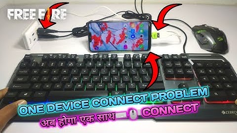 How To Same Time Connect Keyboard & Mouse To Phone | एक साथ Keyboard & Mouse Connect कैसे करें!