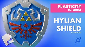 Hylian Shield made in plasticity!
