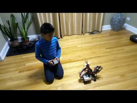 EV3 Rubix Cube solver