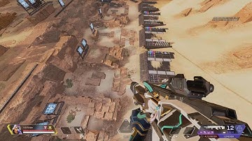 Apex Legends insane trickshot in firing range