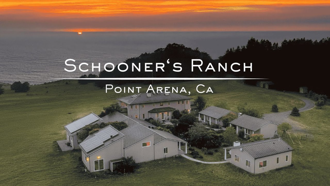 The most beautiful property in Northern California. Schooner's Ranch, Point Arena.