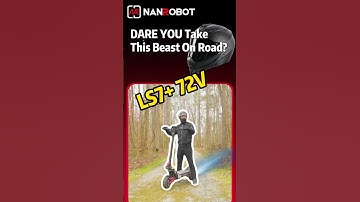 Dare you ride this beast on road? #nanrobot