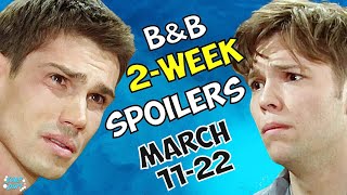 Bold and the Beautiful 2-Week Spoilers March 11-22: Finn Tormented & RJ Panics! #boldandbeautiful