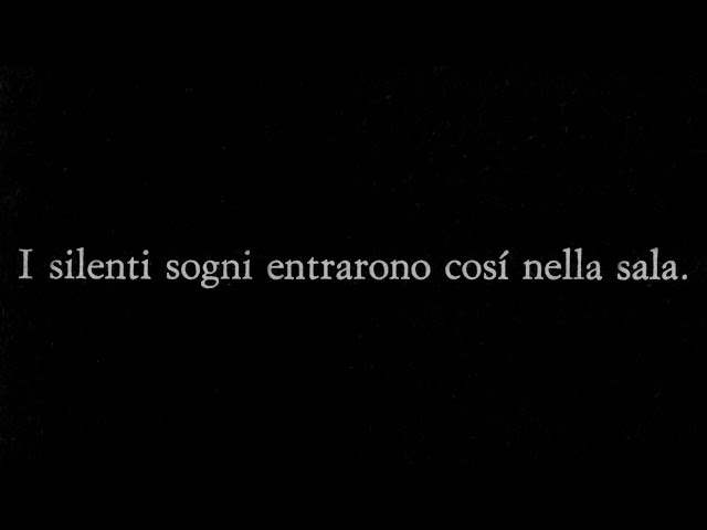 "I silenti sogni entrarono così nella sala", Eleonora Roaro