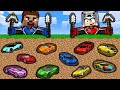 ZENGİN VS FAKİR MİLYONER ARABA MADENİ YARIŞI - Minecraft