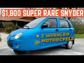 I BOUGHT A 3 Wheeled Car You've NEVER Seen *SNYDER ST600-C*