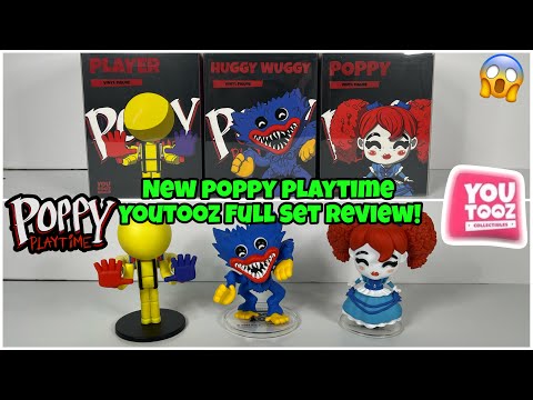 Poppy Playtime Youtooz Full Set Review!!! 