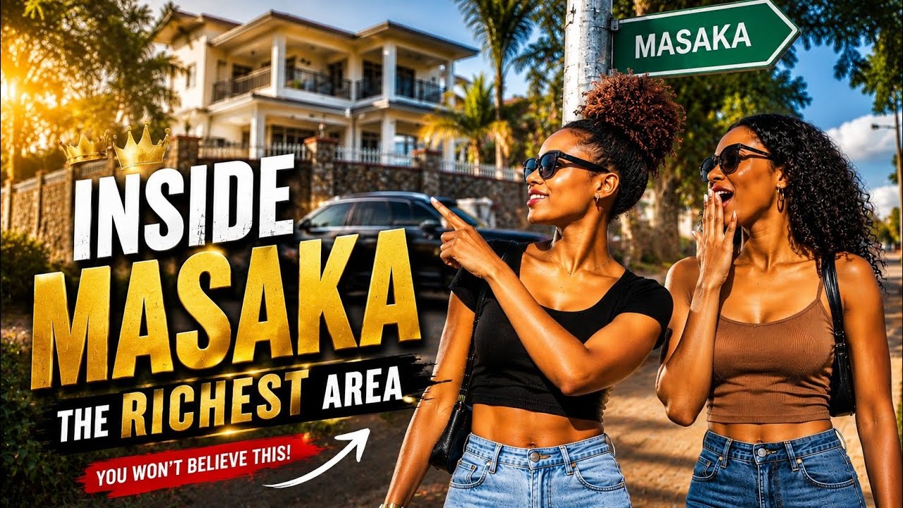 Where the most rich people hide in Masaka - YouTube
