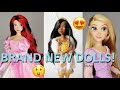 Disney Store 2020 DOLL HAUL! Ariel, Rapunzel & Tiana [Dolls and fashion pack]