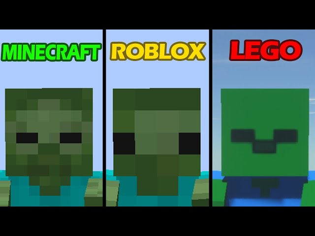 Roblox Vs Lego vs Minecraft - Drawception