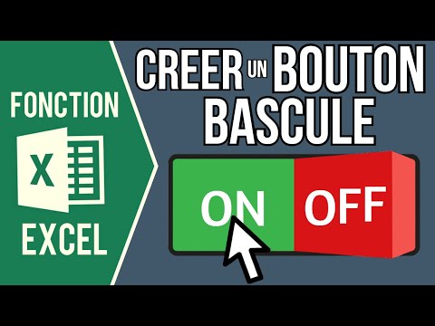 Update EXCEL - CRÉER UN BOUTON BASCULE AVEC LE CONTRÔLE ACTIVEX (Bouton avec 2 états : activé ou désactivé)
