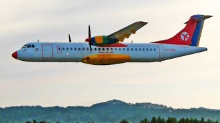 Fast And Low Stord Airport Low-Pass Compilation