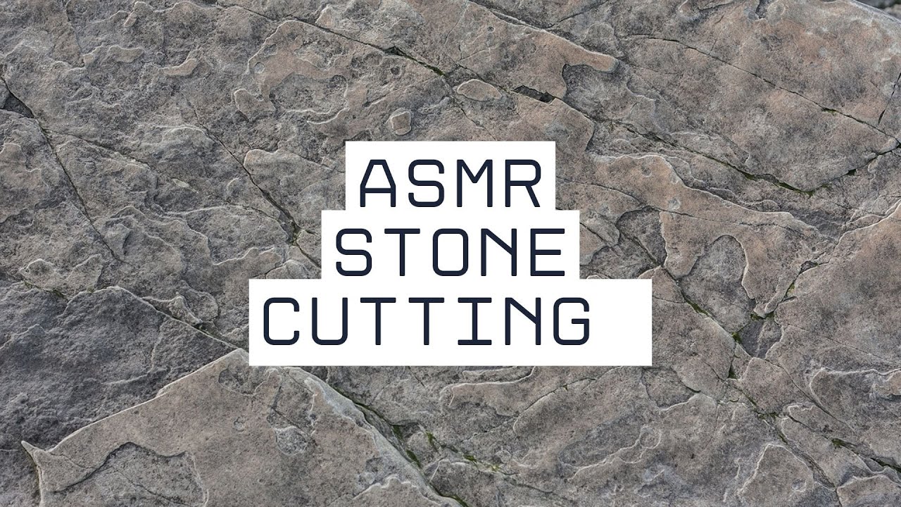 ASMR Stone Cutting | Ultra Satisfying Clean Slices, Crunchy Sounds, Macro Textures