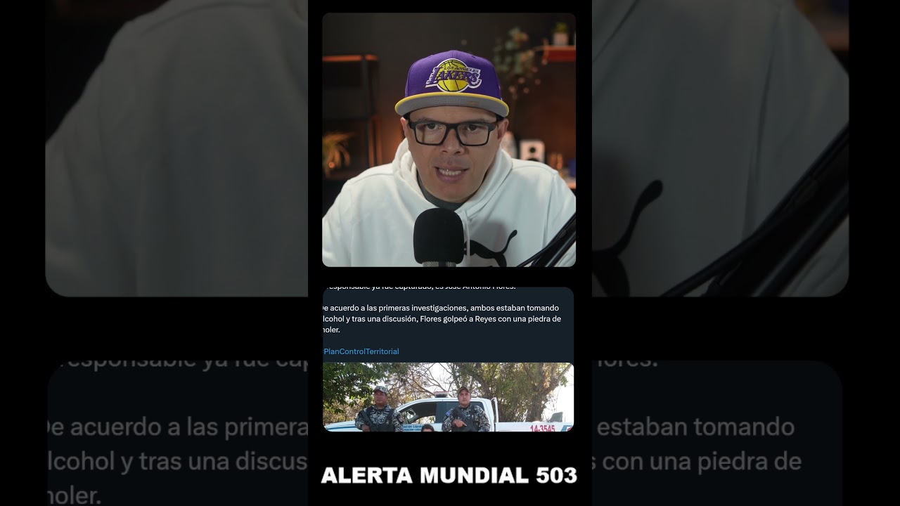 LE QUITO LA VIDA CON UNA PIEDRA DE MOLER