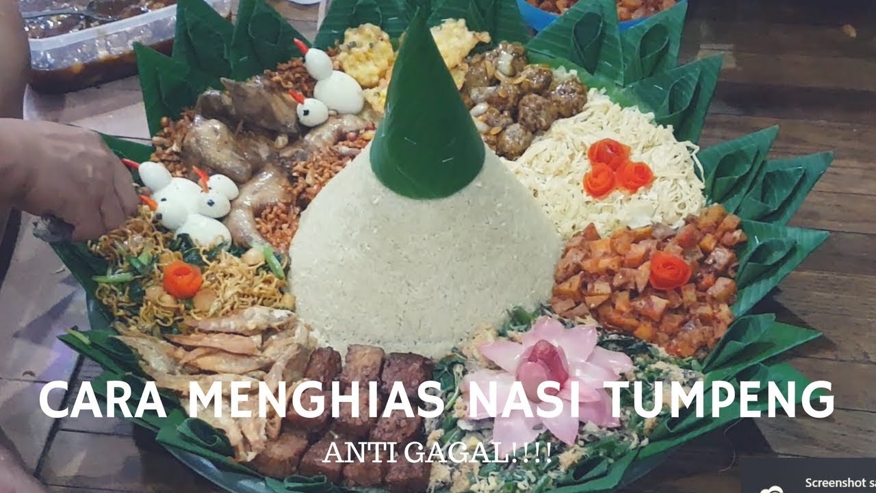 Tutorial Simpel Dan Mudah Cara Menghias Tumpeng How To