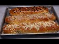 como hacer baguette relleno de ajo