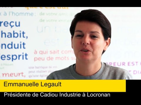 Interview de Emmanuelle Legault, DG de Cadiou Industrie à Locronan