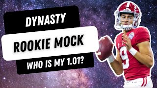 2023 Dynasty Rookie Mock Draft (With Landing Spots)! | Dynasty Fantasy Football 2023