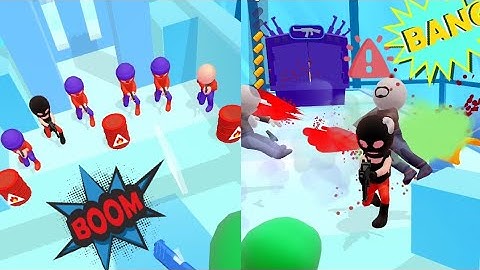 Run n Gun - AIM Shooting #3 - level 11-15 - Android Gameplay