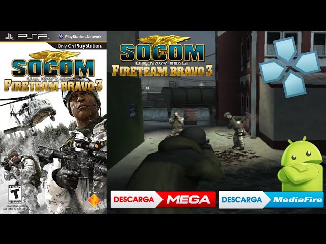 Video Game - PSP - SOCOM US Navy Seals Fireteam Bravo - Brand New - PS  Network