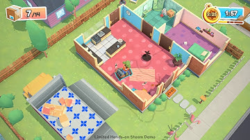 Moving Out (PC) Demo - No Commentary Longplay