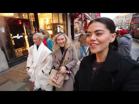 COME SHOP WITH ME: Regent Street, London | Liberty, Zara, Anthropologie, Lululemon 🎄🎁 vlogmas day 18