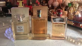 Chanel perfume collection💕💕 very nice😊