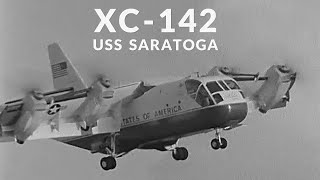 XC-142 Takeoff from USS Saratoga (1967)